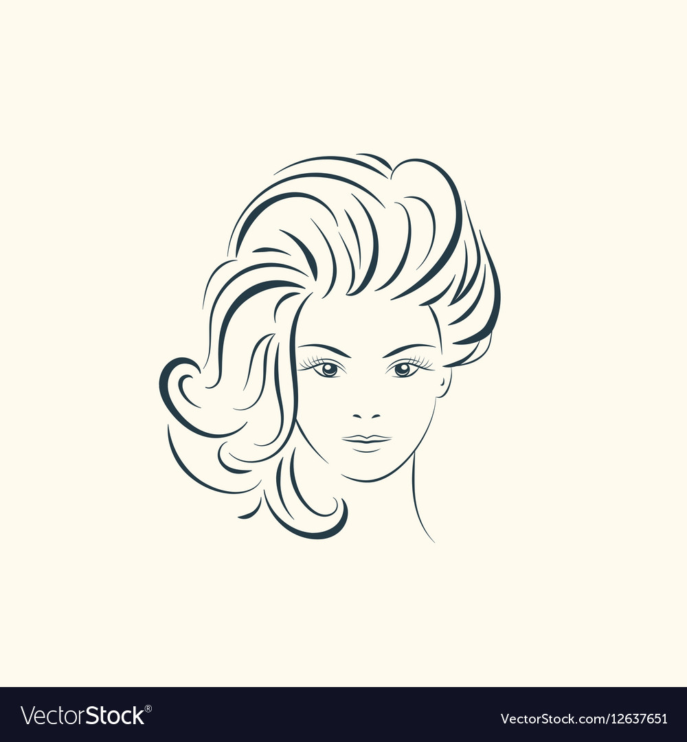 Premium Vector  Draw aesthetic hair with realistic style