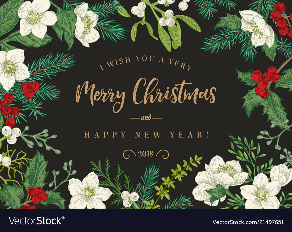 Christmas background Royalty Free Vector Image