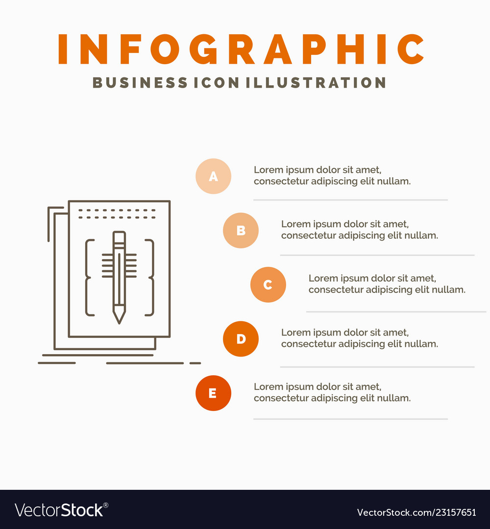 Code edit editor language program infographics vector image Code edit editor language program infographics