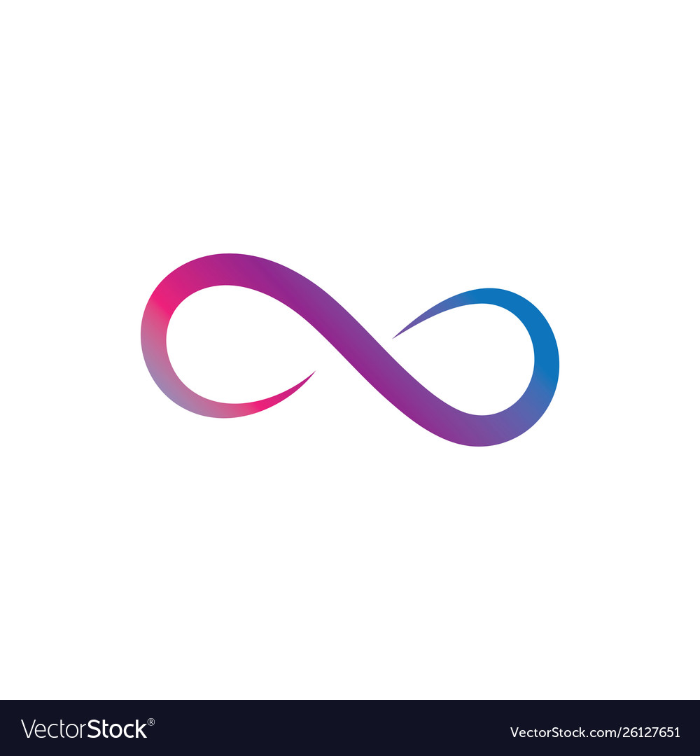 Infinity design Royalty Free Vector Image - VectorStock