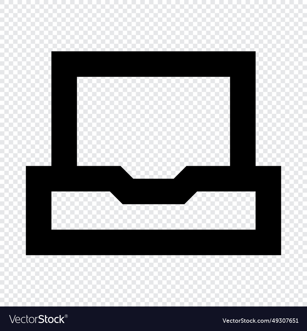 Laptop icon suitable for website ui design Vector Image Laptop icon suitable for website ui design