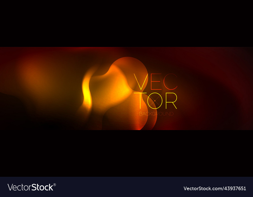 Magic neon glowing lights abstract background