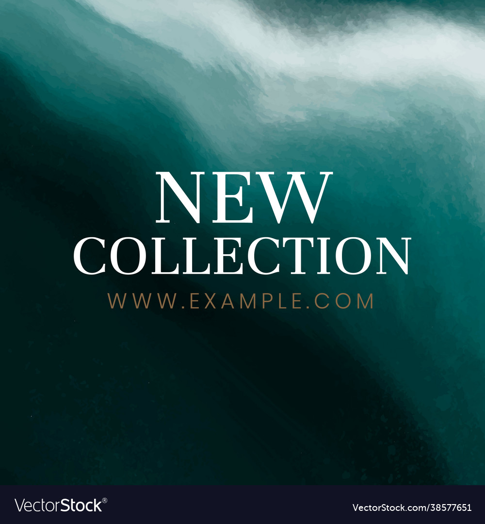 New collection template blue ocean wave