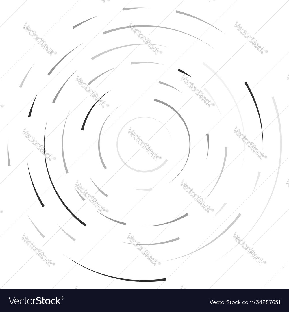 Radial radiating lines abstract burst element vector image Radial radiating lines abstract burst element