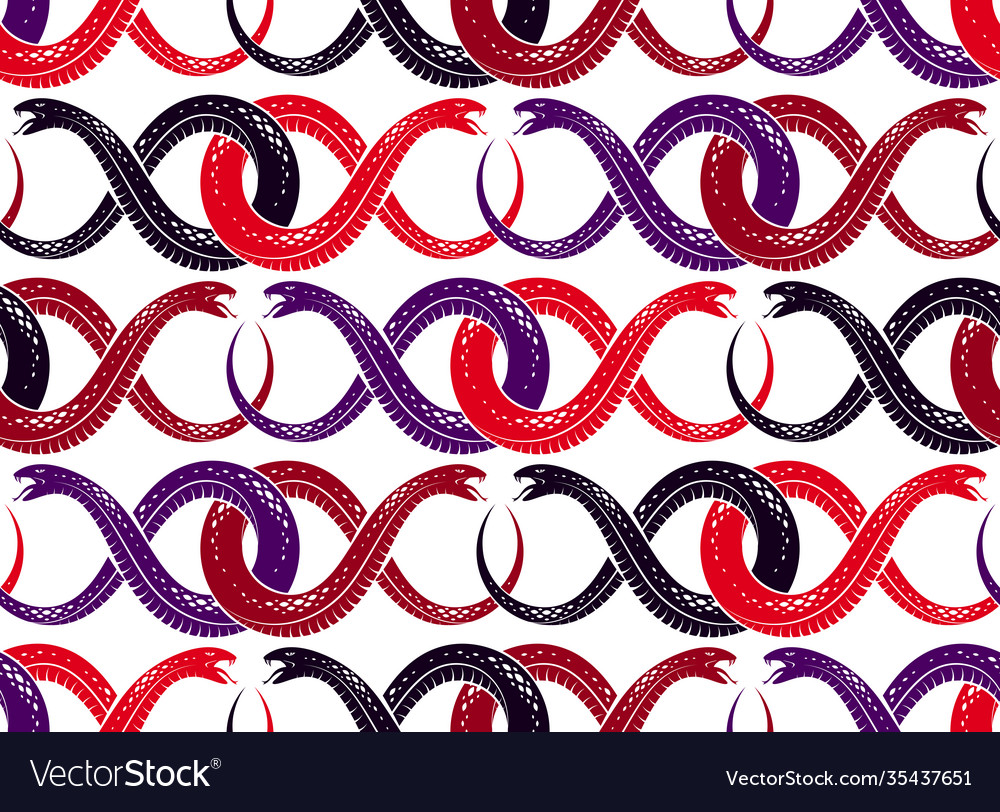 Snake Tiling Pattern