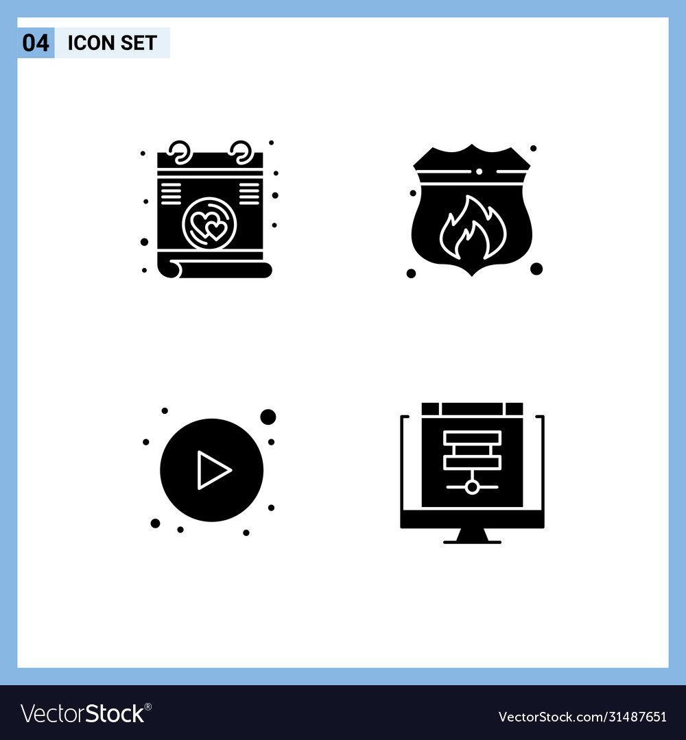 User interface pack basic solid glyphs