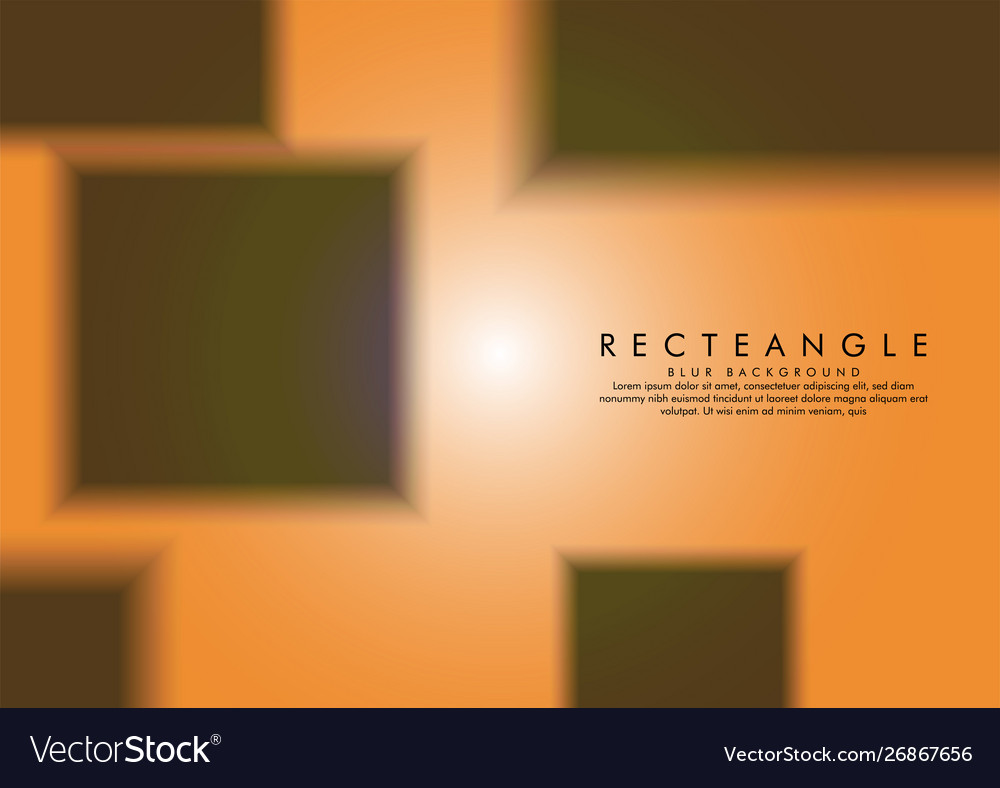A blur box with background color radial gradient Vector Image A blur box with background color radial gradient