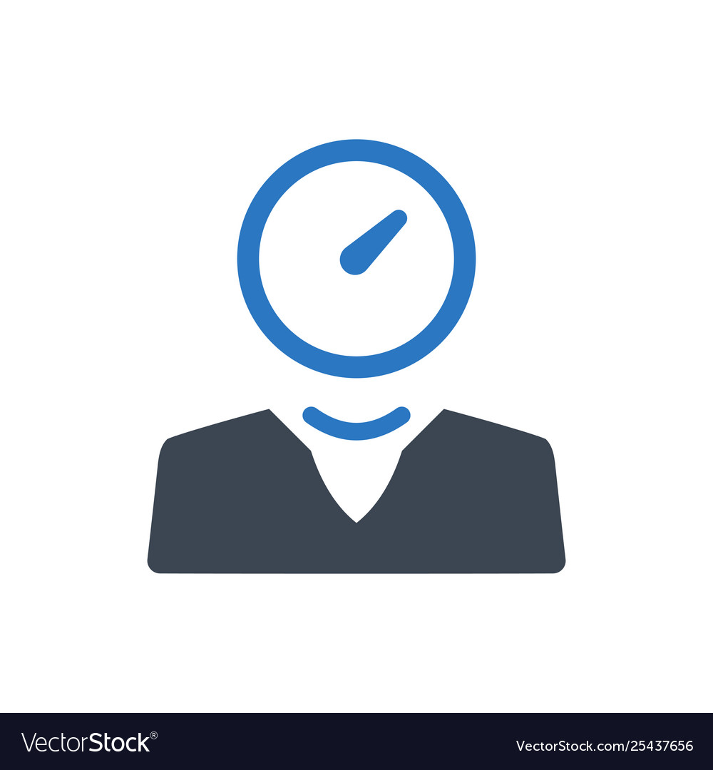 Business time planning icon