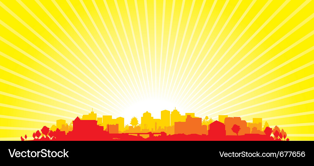 Cityscape background Royalty Free Vector Image