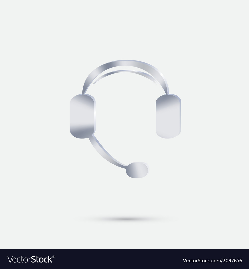 Customer support headphone