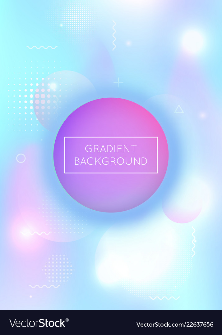 Dynamic shape background with liquid fluid Vector Image Dynamic shape background with liquid fluid
