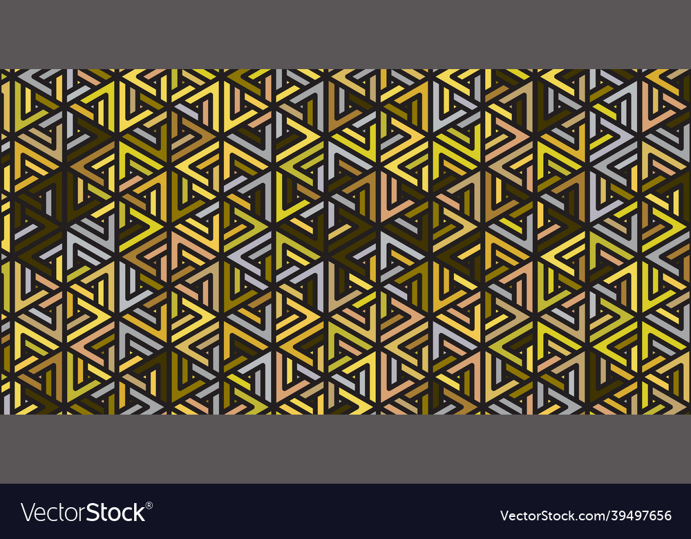 Geometric pattern design retro with polygonal Vector Image Geometric pattern design retro with polygonal