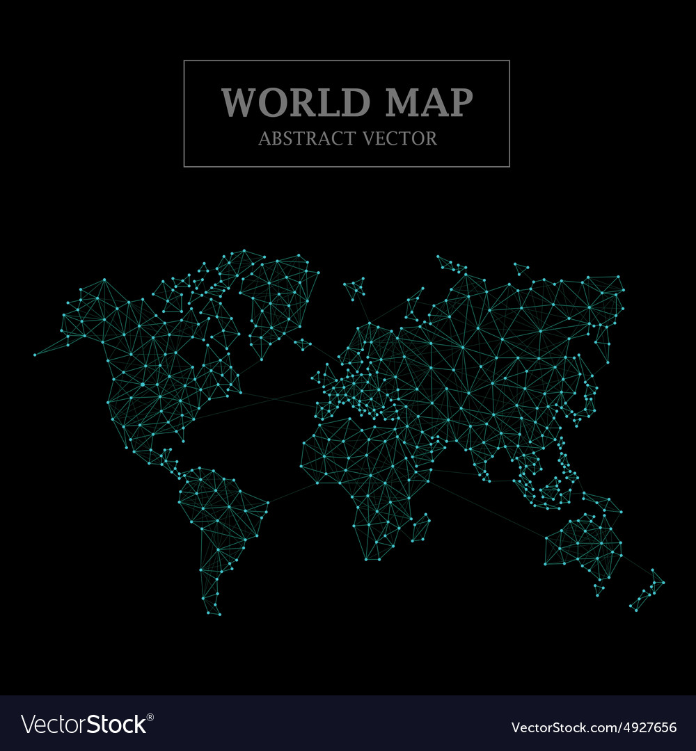 Global Dot Network Map