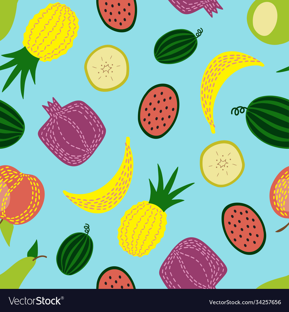 Modern seamless pattern abstract vector image Modern seamless pattern abstract