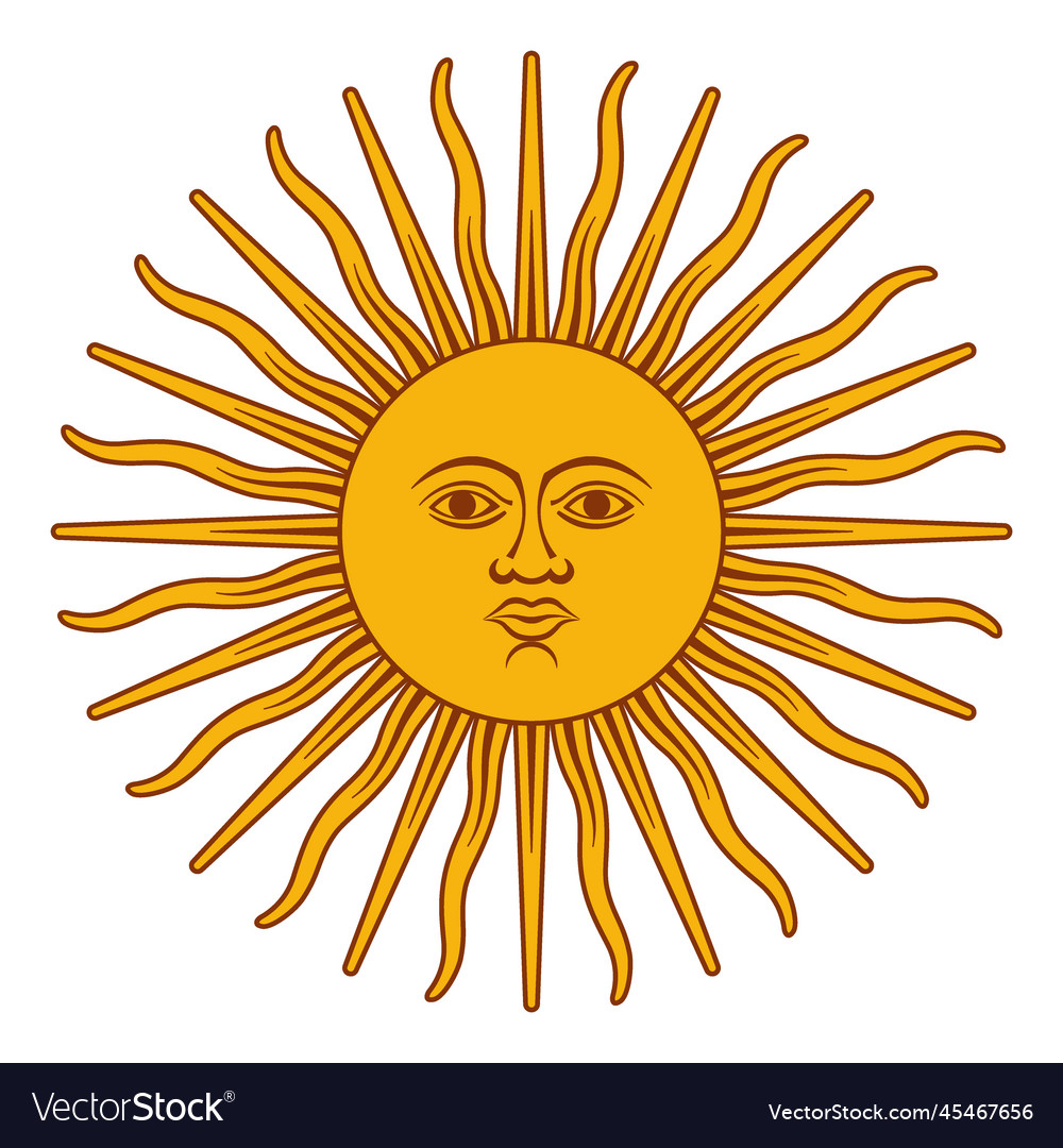 Sun of may Royalty Free Vector Image - VectorStock