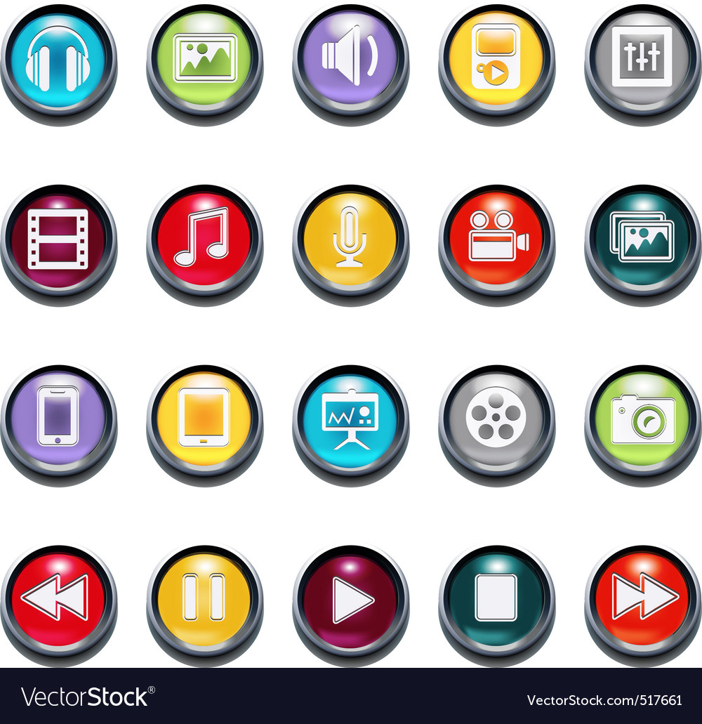 Multimedia Web Icon