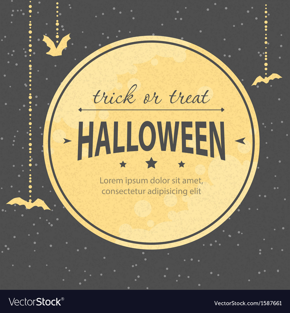 Halloween invitation