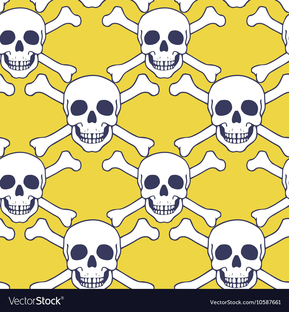 Skull Seamless Pattern
