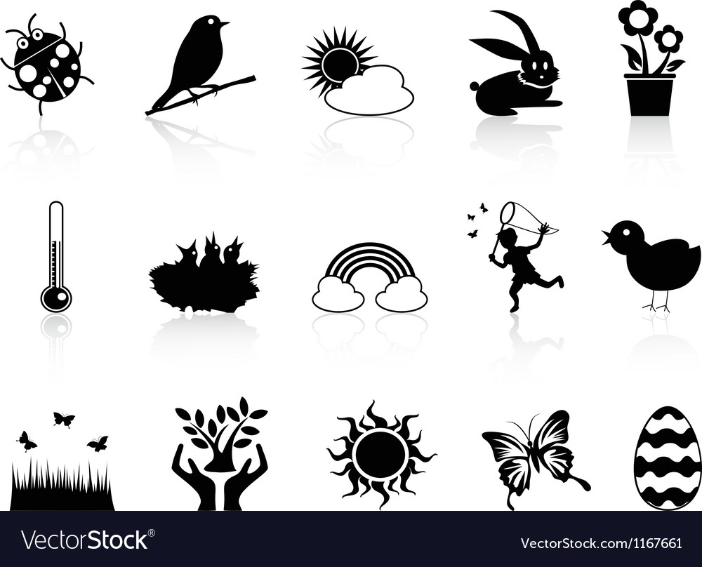 Spring Icons Collection