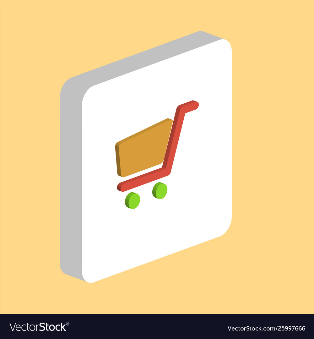 Trolley computer symbol