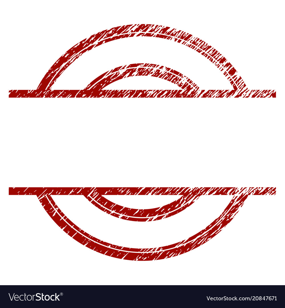 grunge textured circle stamp