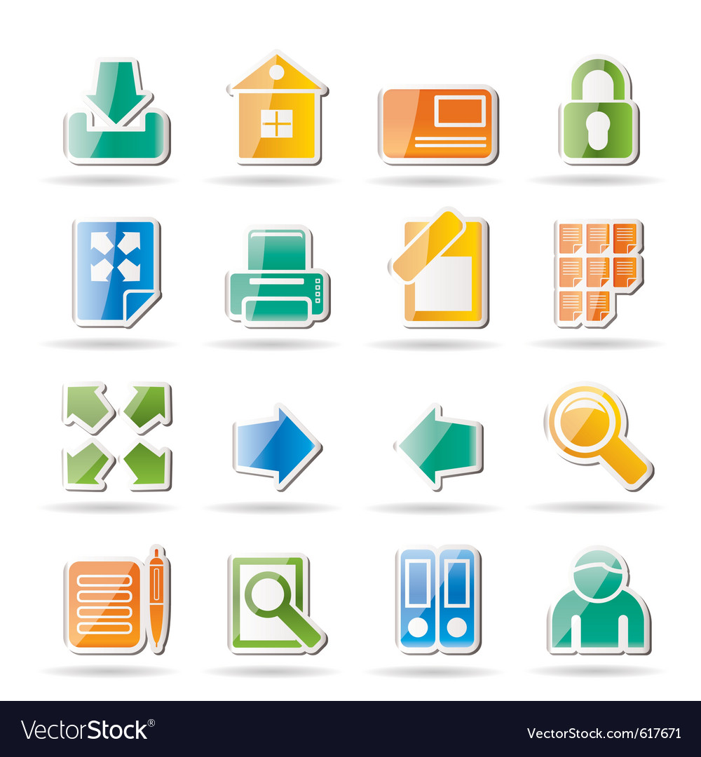 Internet and web site icons