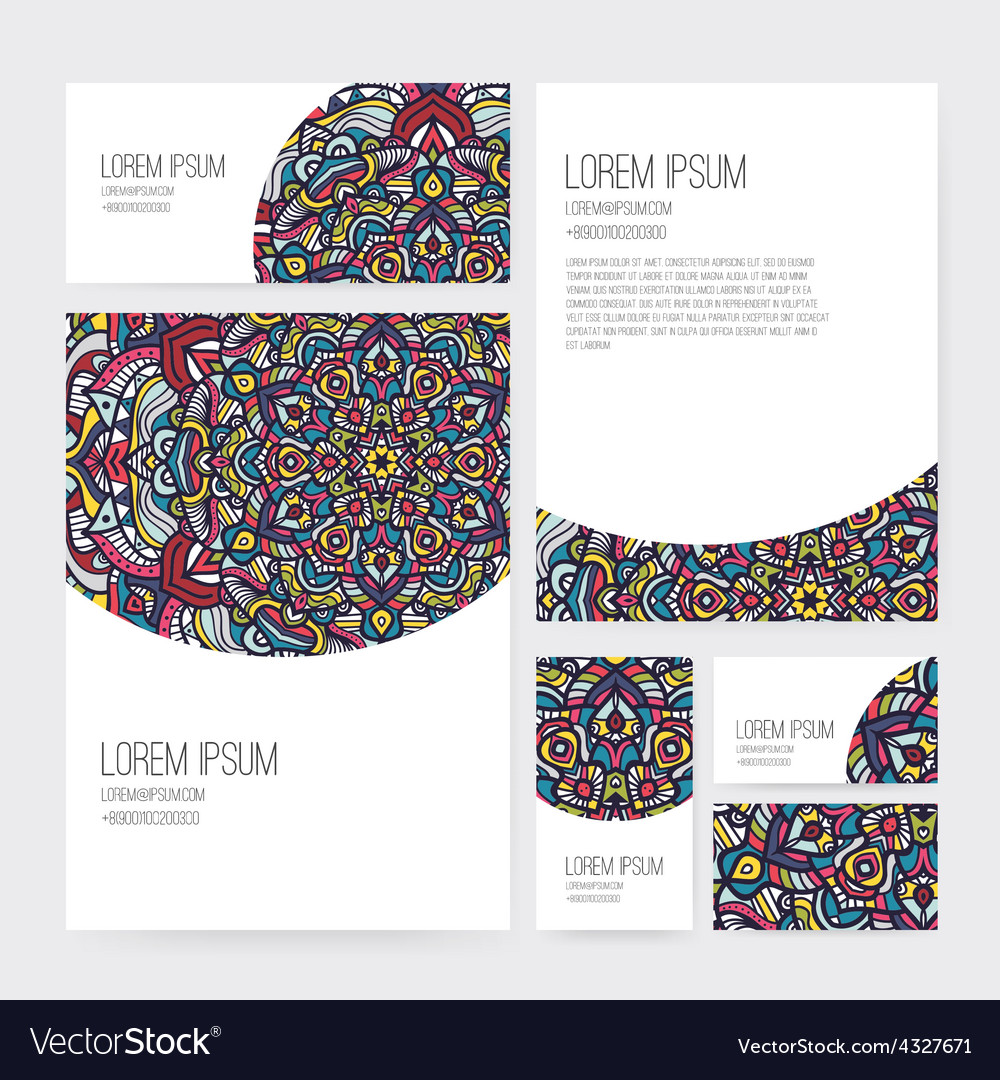 Ornamental business set design