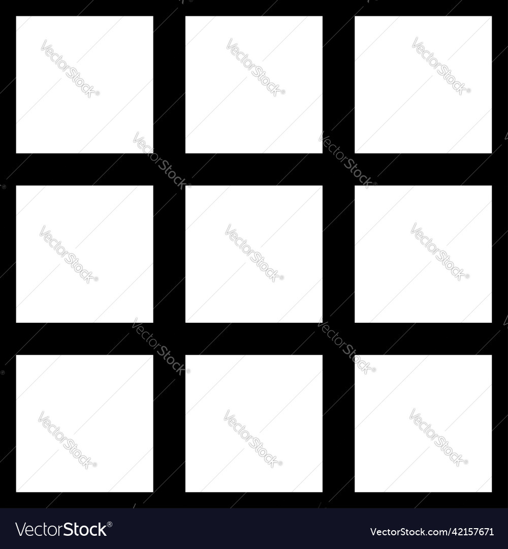 Quadratische Grundform Mosaik wiederkehrendes Muster vector image Quadratische Grundform Mosaik wiederkehrendes Muster