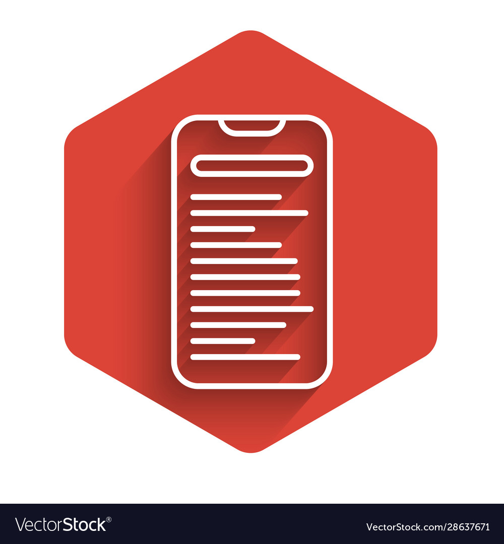 Weiße Linie Computer api Schnittstelle Icon isoliert vector image Weiße Linie Computer api Schnittstelle Icon isoliert