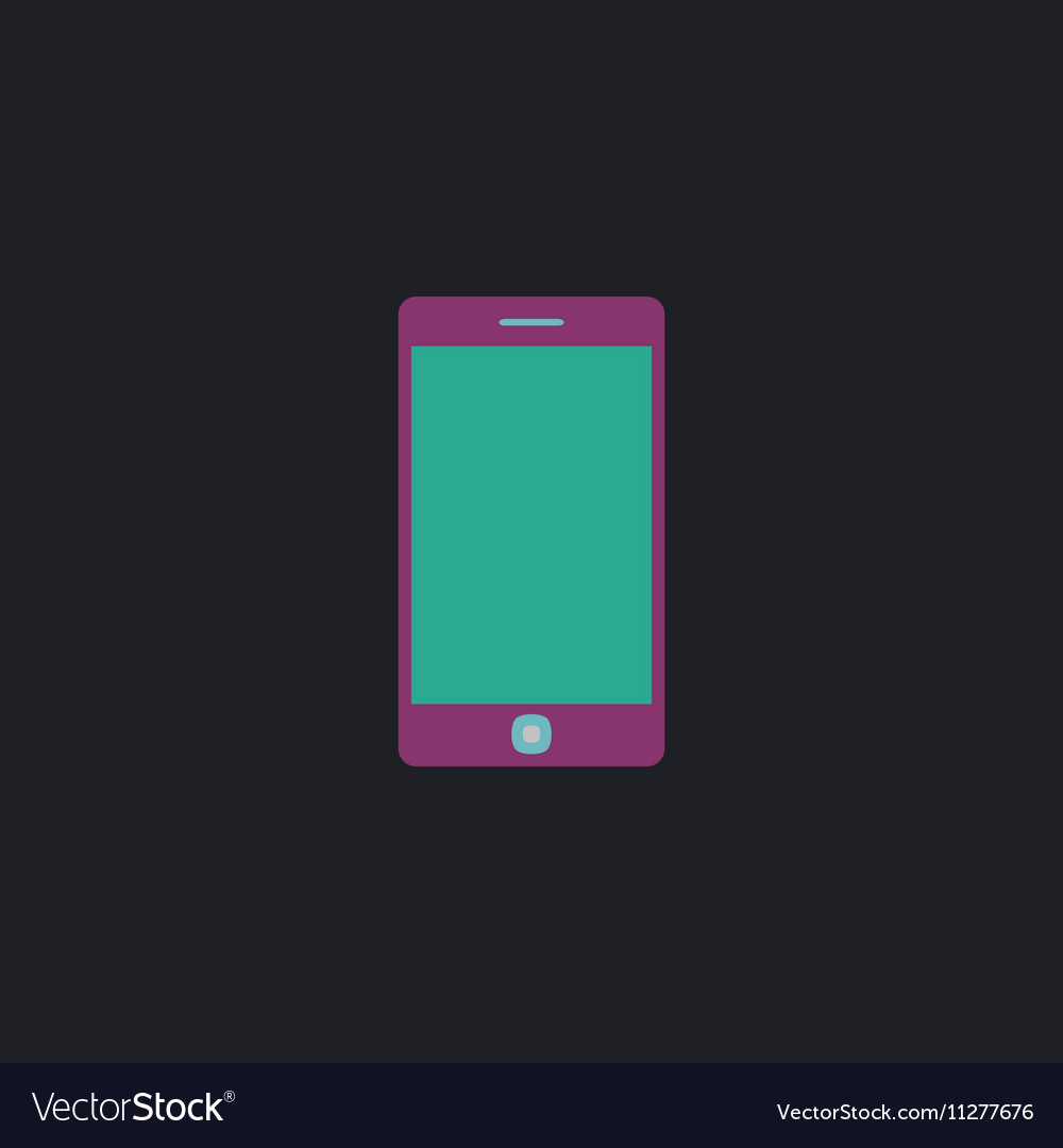 Touch phone computer symbol