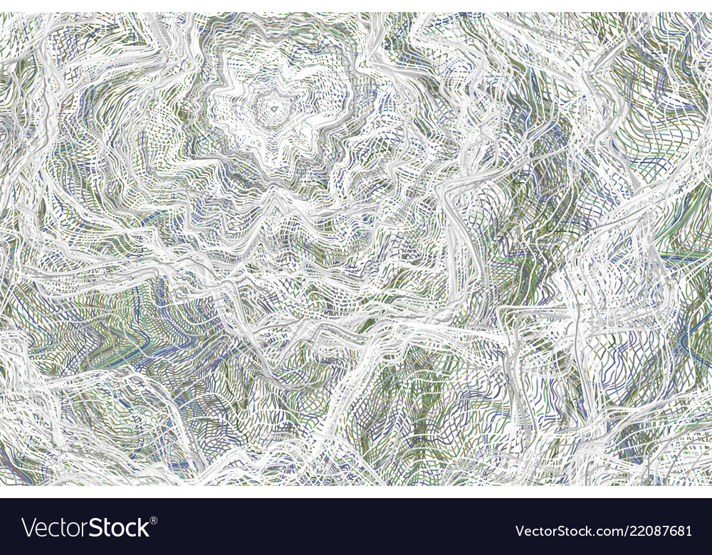 Abstract conceptual messy lines wave surface