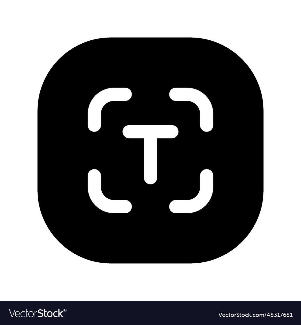 Add text icon