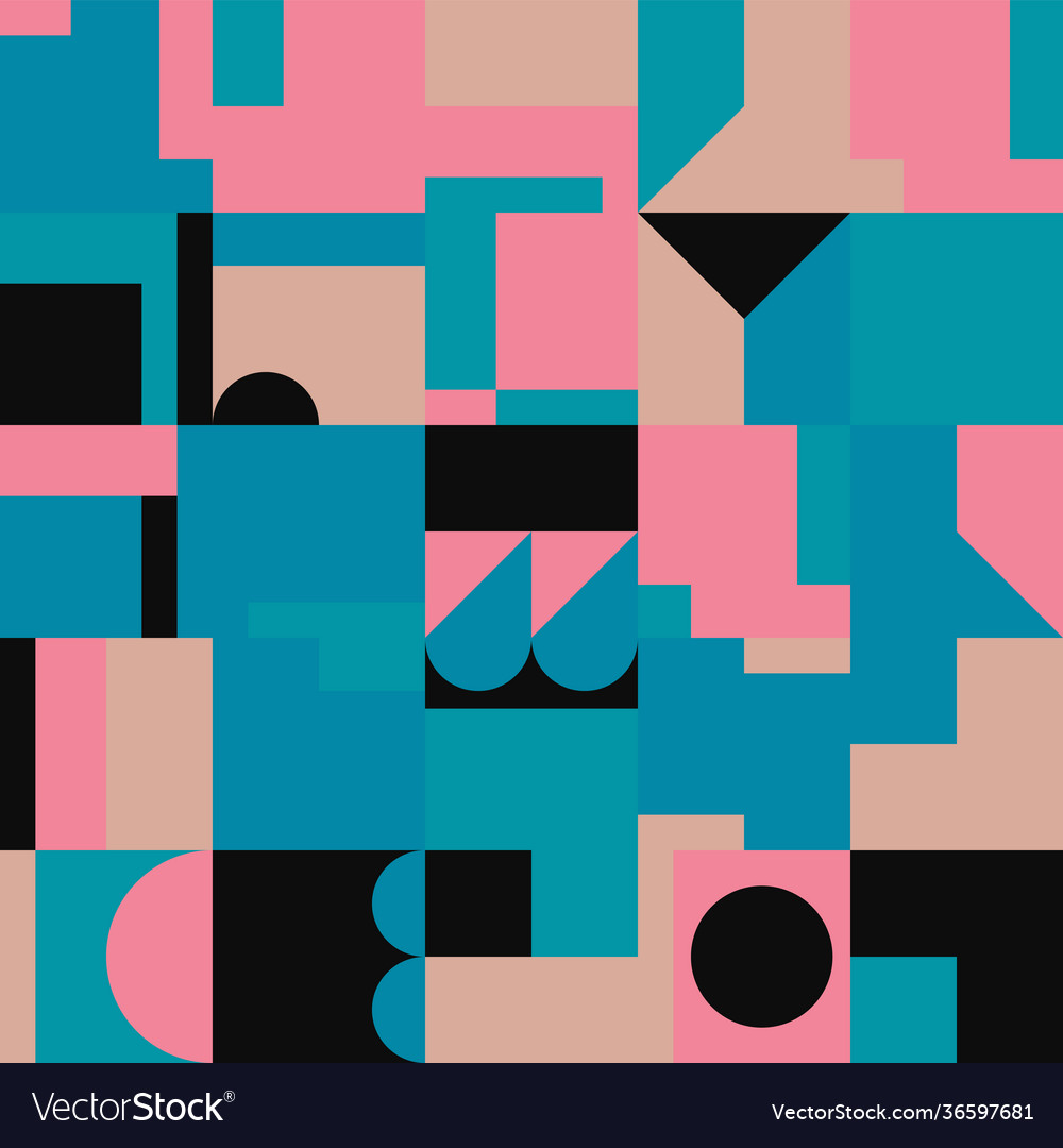 Brutalism design abstract pattern