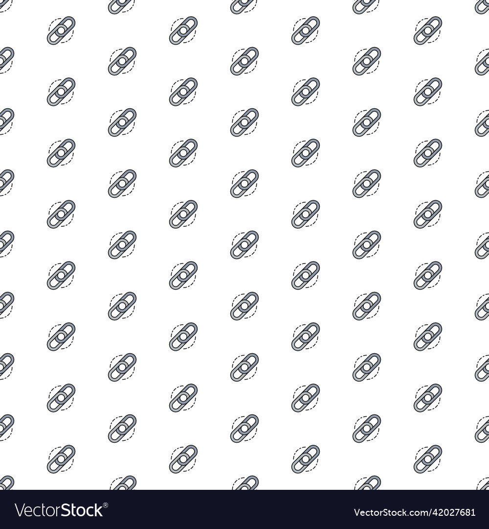 Chain link hyperlink pattern with various Vector Image