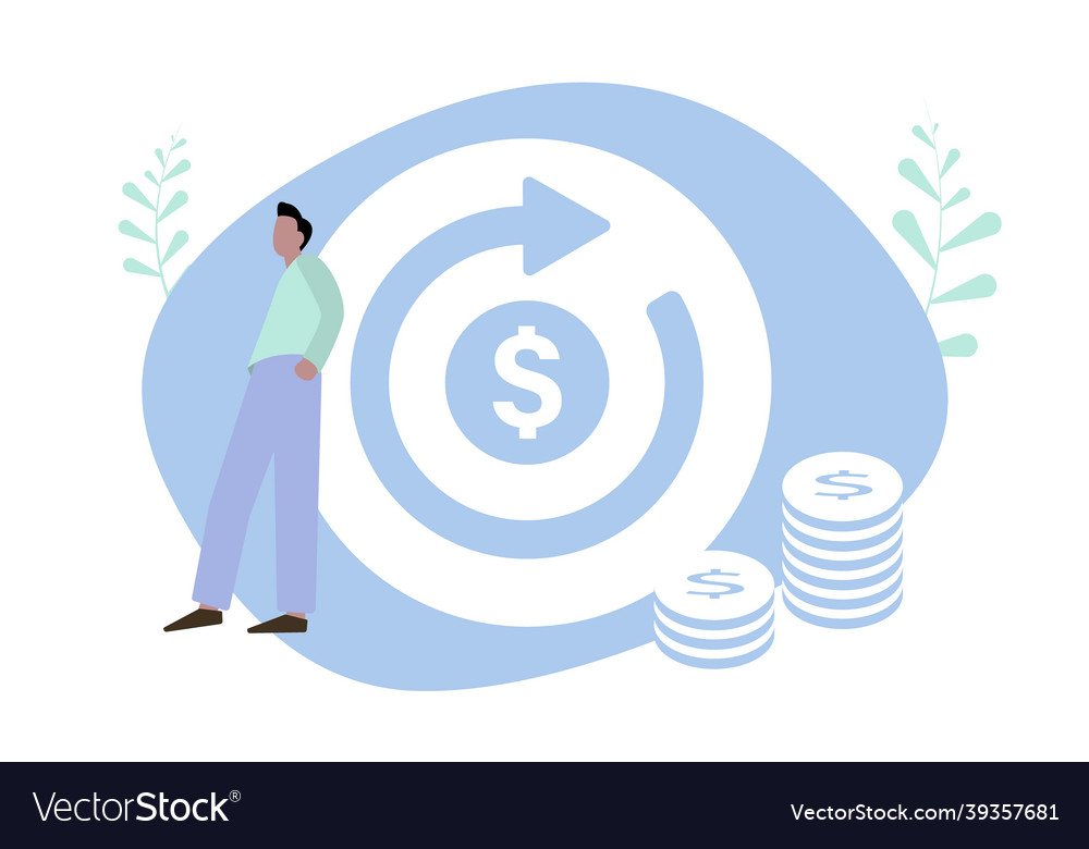 Costeffective concept producing good results Vector Image