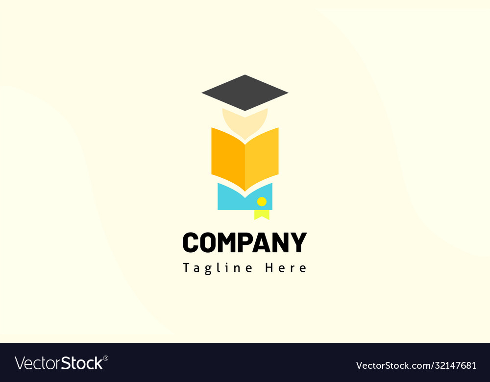 Education logo template modern style