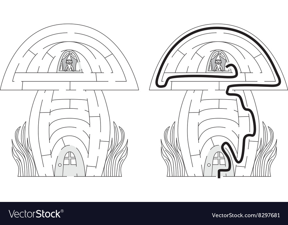 Pilze Maze