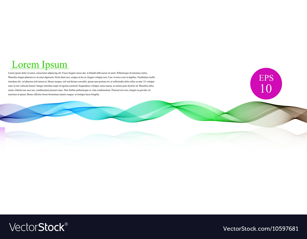 Spectrum wave color abstract wavy