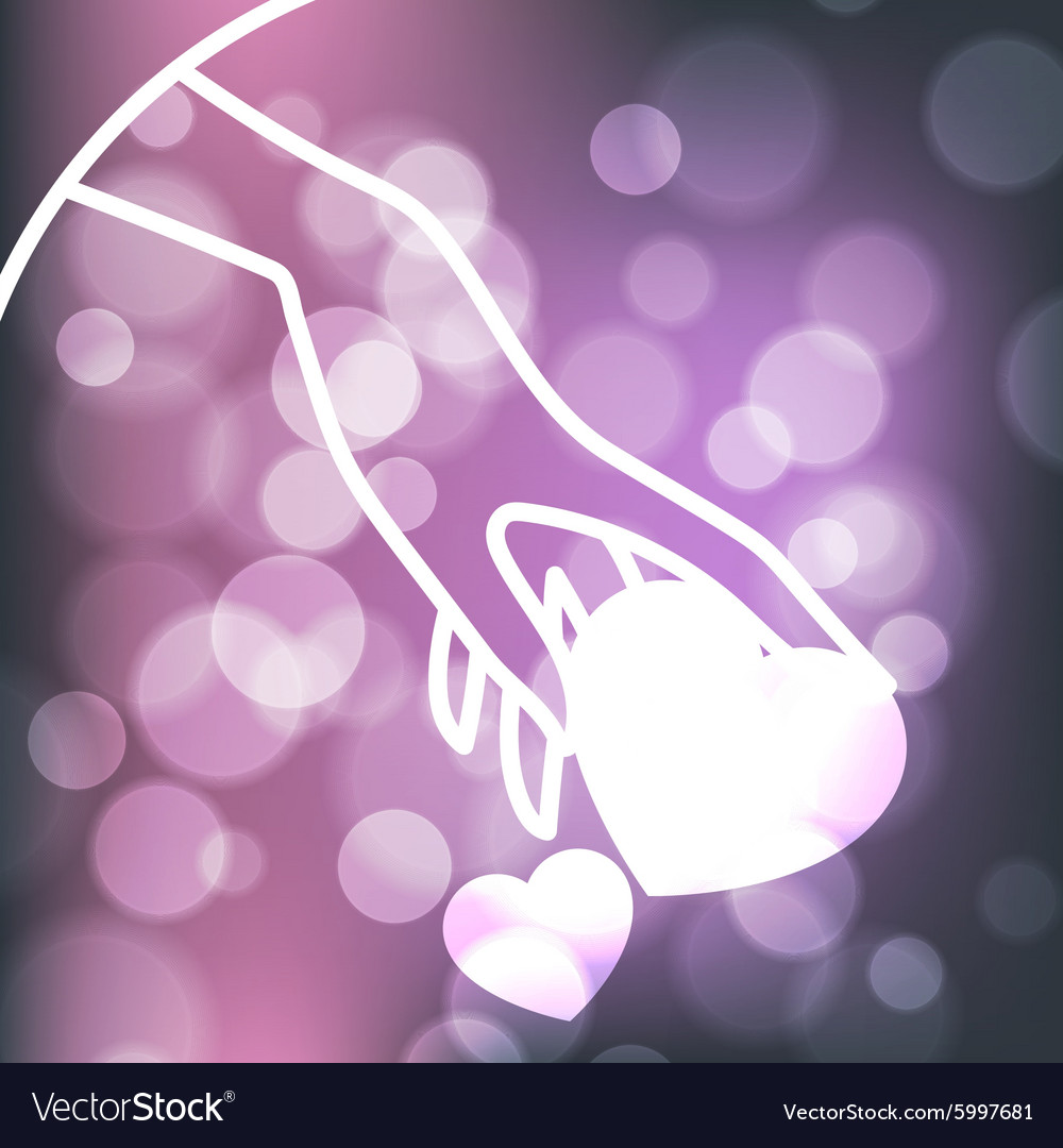 Stock blurred texture with bokeh effect