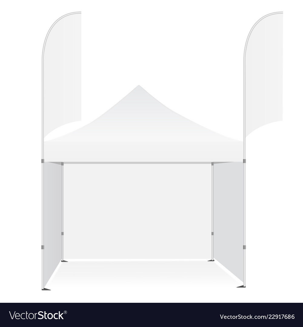 Outdoor Pop Up Canopy Tent Royalty Free Vector Image