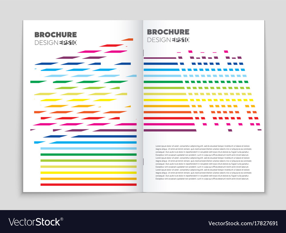 Abstract layout background set for art