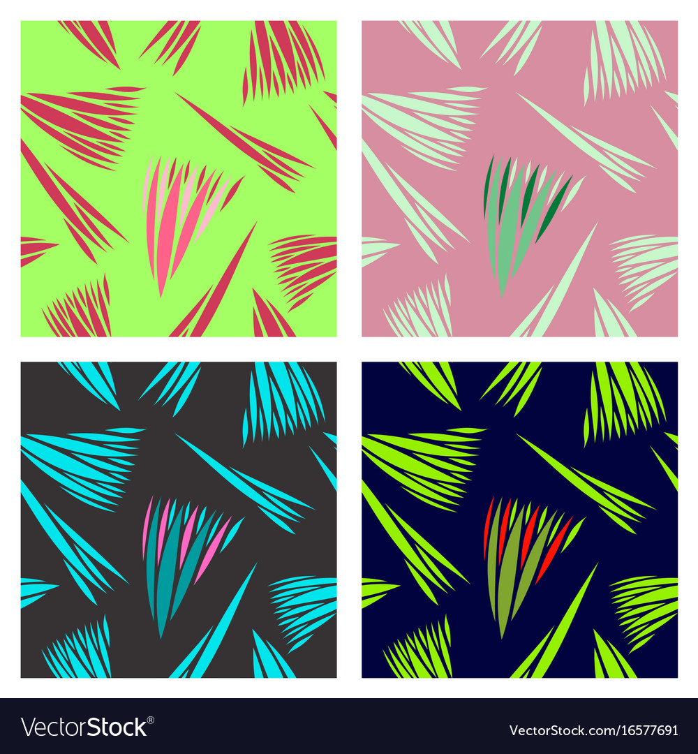 Assembly of patterns in striped style