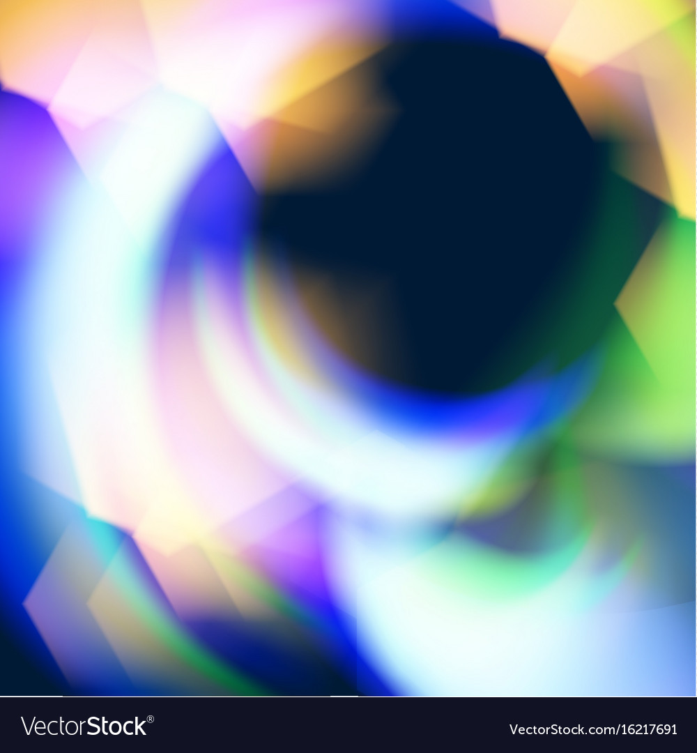 Blue polygonal consist of hexagonal elements