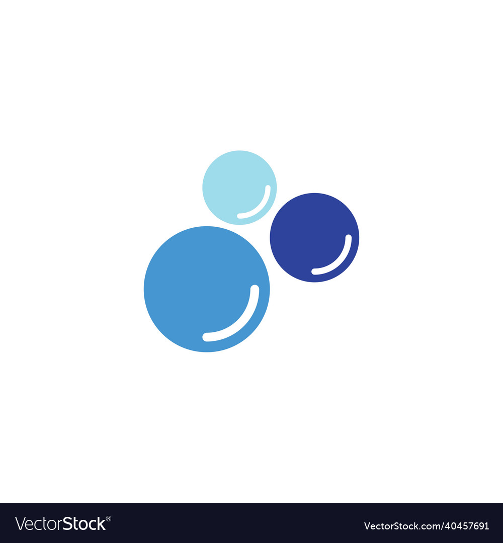 Bubble logo design