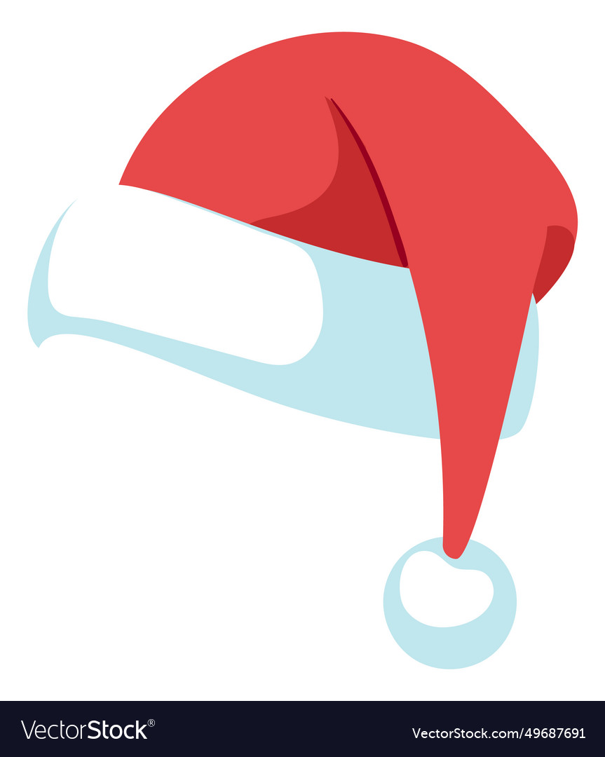 New year party red hat color icon