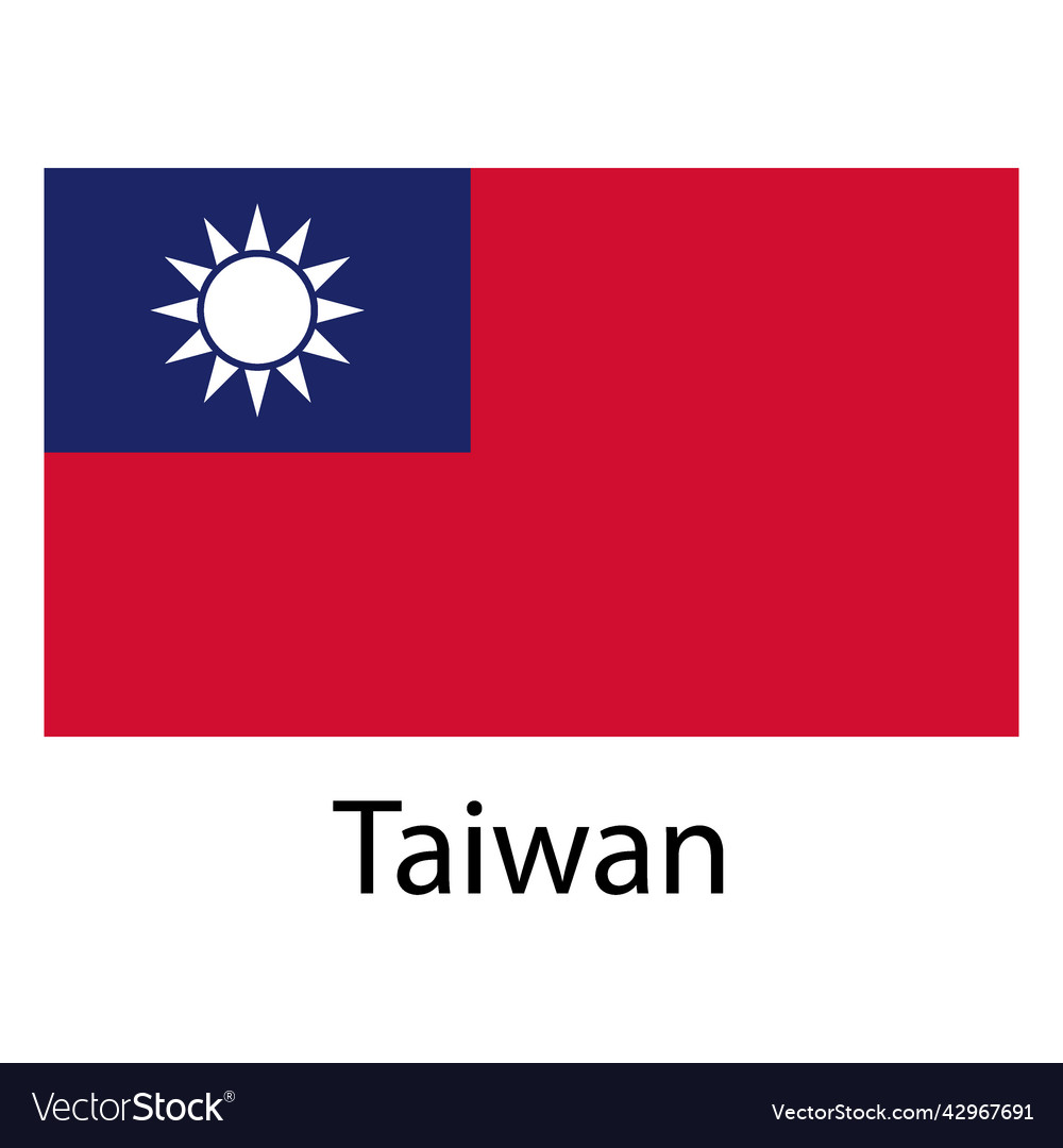 Taiwan National Flag Royalty Free Vector Image taiwan-national-flag-royalty-free-vector-image