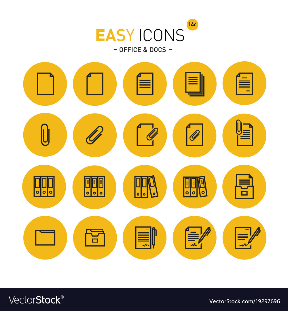 Easy icons 14c docs