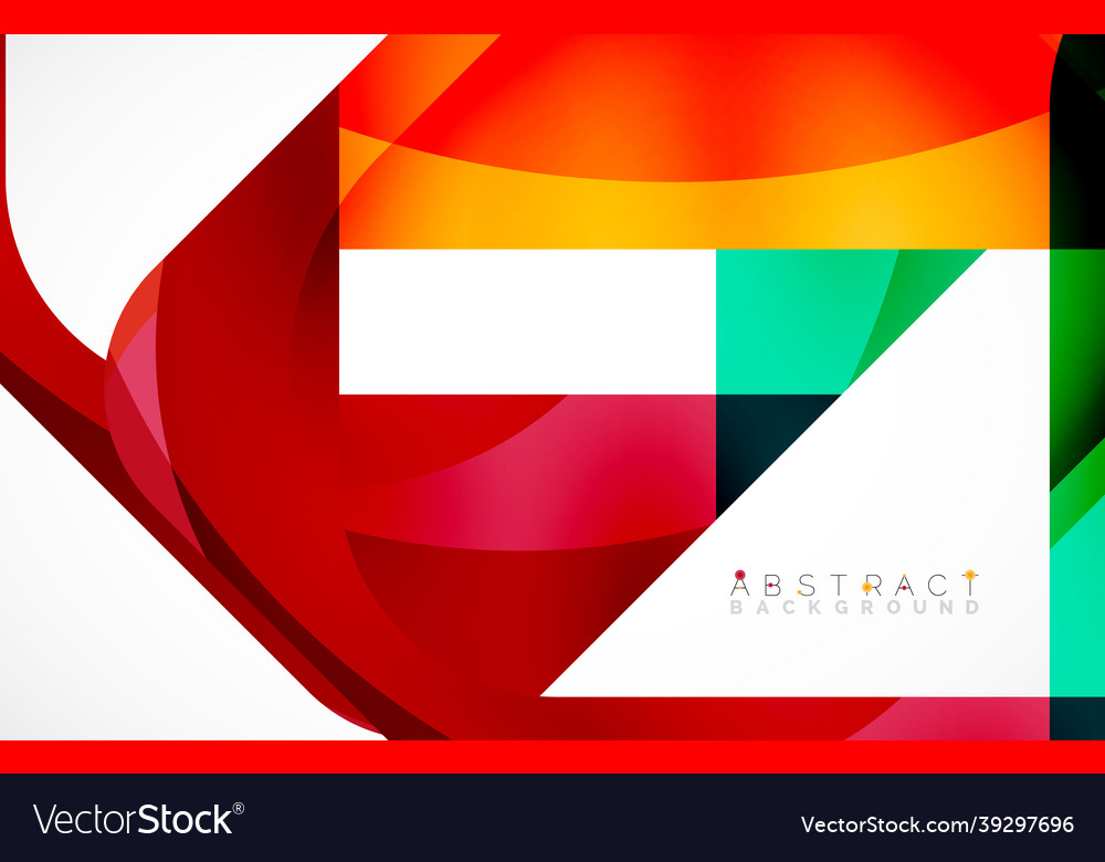 Minimal background abstract square shape vector image Minimal background abstract square shape