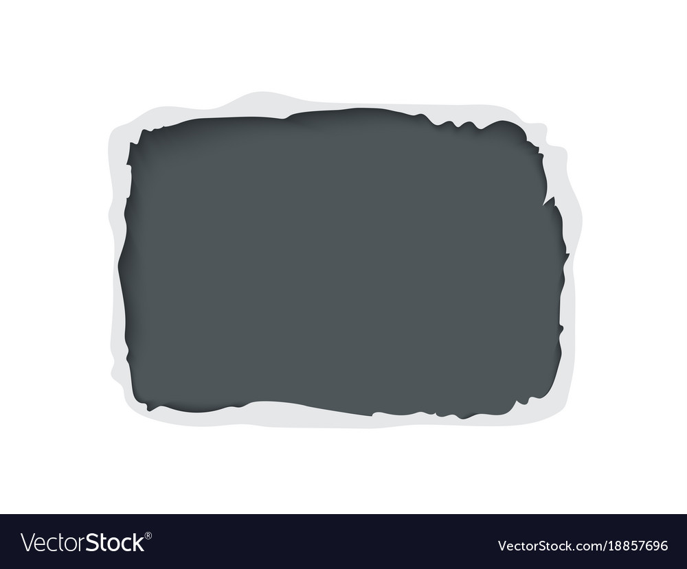 Download Torn paper frame template Royalty Free Vector Image