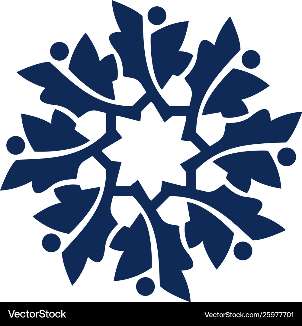 Abstract logo template Royalty Free Vector Image